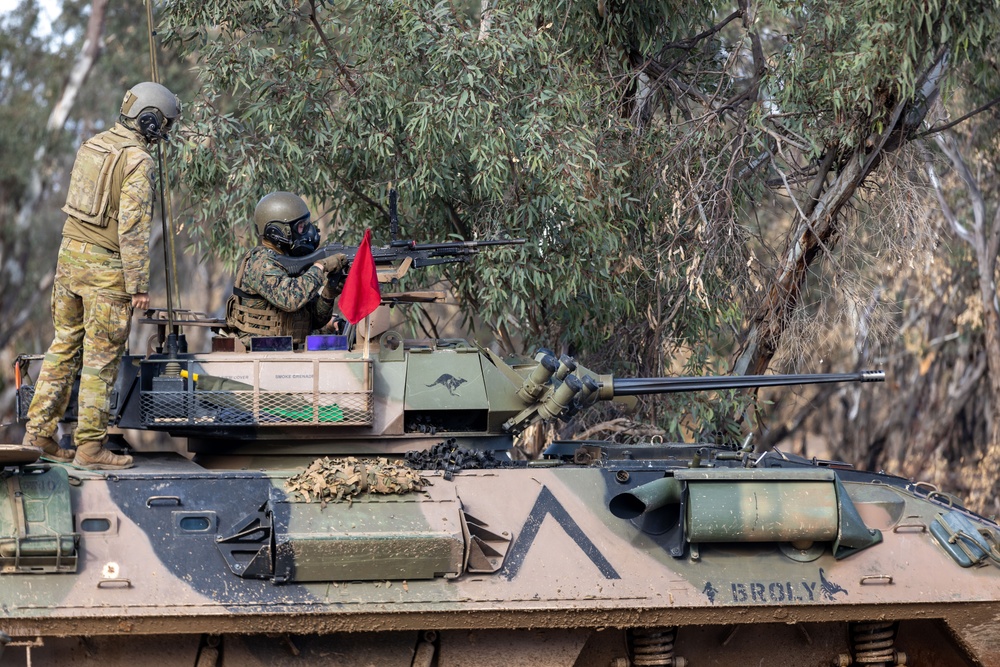 U.S. Marines, Australians practice camouflage skills during Coral-Balmoral Cup