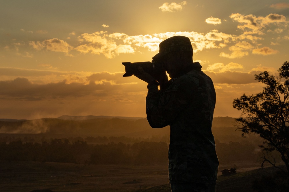 U.S. Marines, Australians practice camouflage skills during Coral-Balmoral Cup