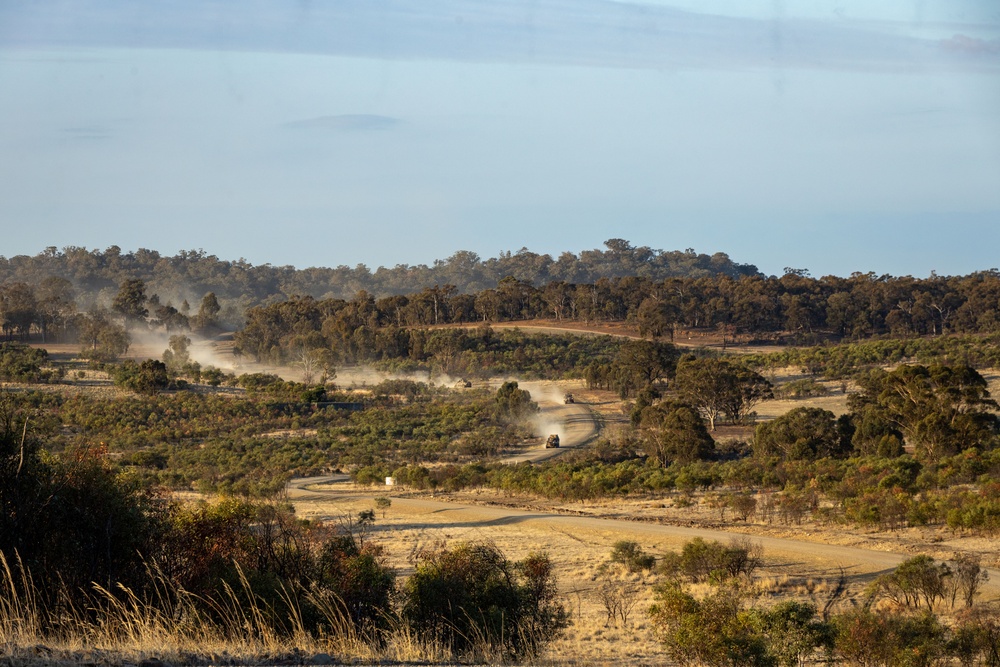 U.S. Marines, Australians practice camouflage skills during Coral-Balmoral Cup