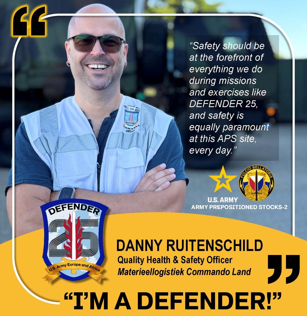 405th AFSB ‘I’M A DEFENDER’ Army Prepositioned Stocks-2 issue in the Netherlands