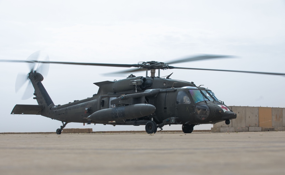 Coalition Forces Conduct Base Defense Exercise at AAAB
