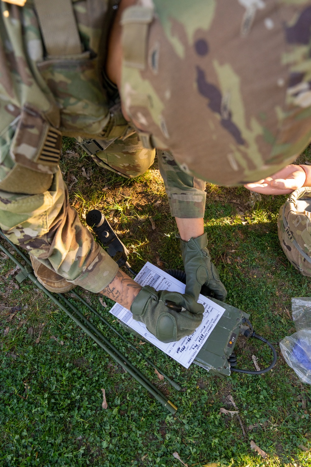 Soldiers Demonstrate TCCC Skills During Iron Knight Challenge at FOS Powidz