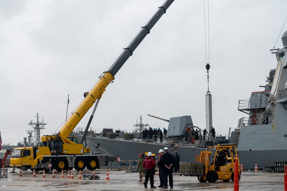 PWD Rota Seabees perform crane operations