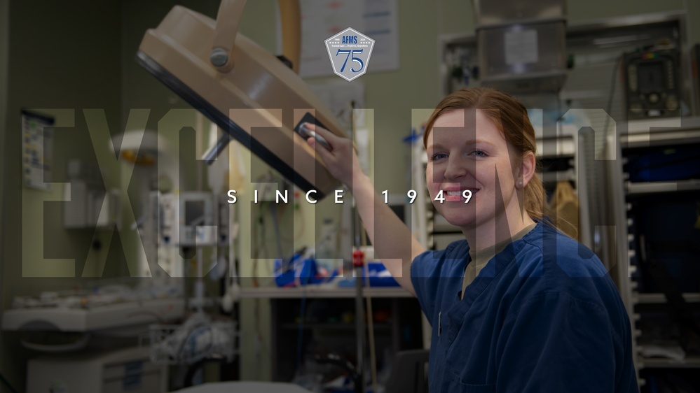 Air Force Medical Service 75th Anniversary graphic