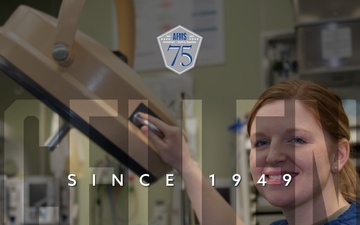 Air Force Medical Service 75th Anniversary graphic