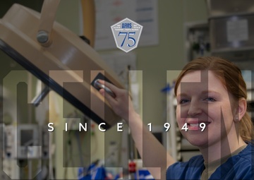 Air Force Medical Service 75th Anniversary graphic