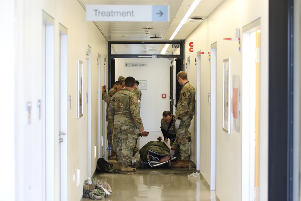 Mass Casualty Exercise Builds Readiness at USAHC Ansbach