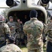 Special Forces and Army Aviators conduct helocast training