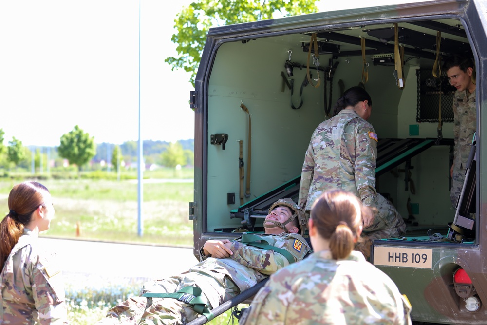 Mass Casualty Exercise Builds Readiness at USAHC Ansbach