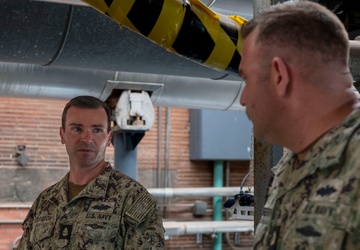 NAVFAC EURAFCENT Sailors tour PWD Rota power plant