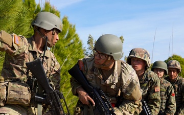 New York Army Guard officer candidates train in Albania