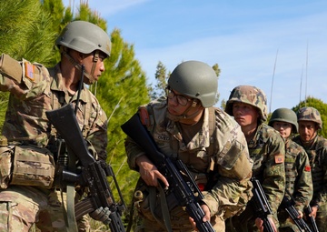 New York Army Guard officer candidates train in Albania
