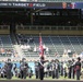 Norway's His Majesty the King's Band and Drill Team preform at Target Field