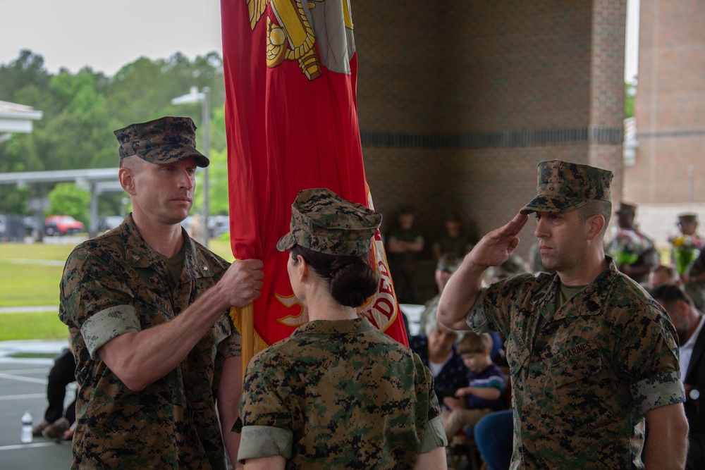 Wounded Warrior Battalion East Change of Command Ceremony