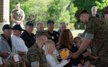 Wounded Warrior Battalion East Change of Command Ceremony