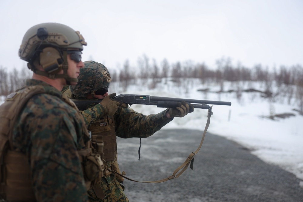 Swift Response 25 | U.S. Marines conduct Expedient Urban Demolition and Shotgun Range