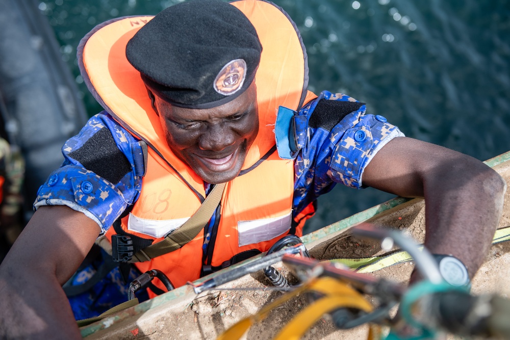 Seven African Nations Partner for Shipboard VBSS Training