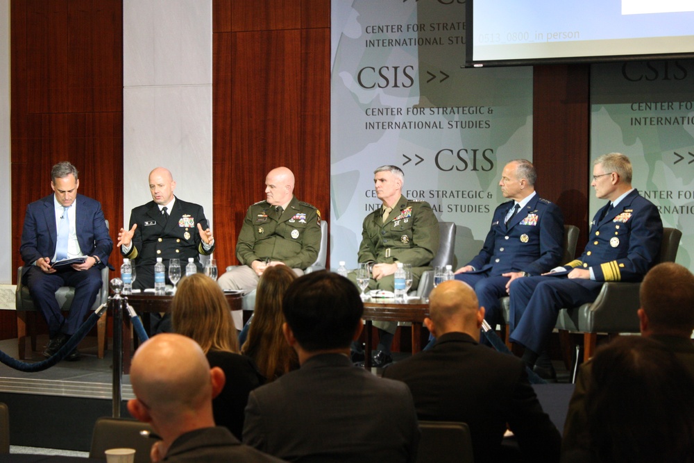 ACNO Adm. Jim Kilby discusses shipbuilding at Center for Strategic and International Studies (CSIS)