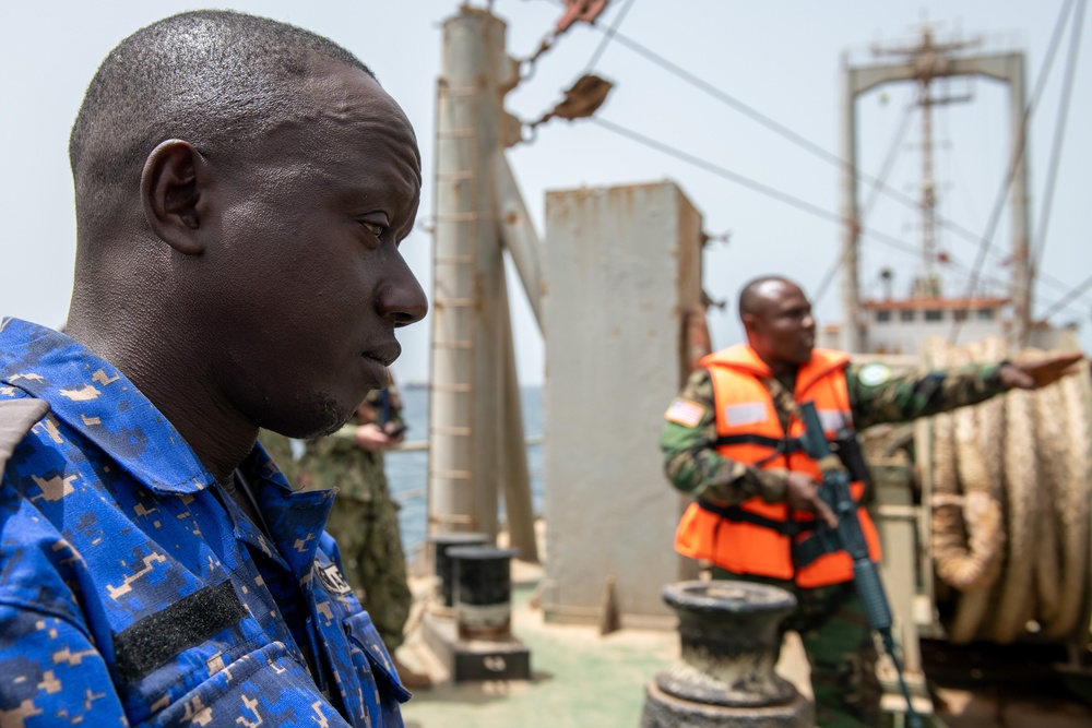 Seven African Nations Partner for Shipboard VBSS Training