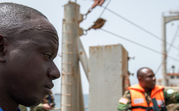 Seven African Nations Partner for Shipboard VBSS Training