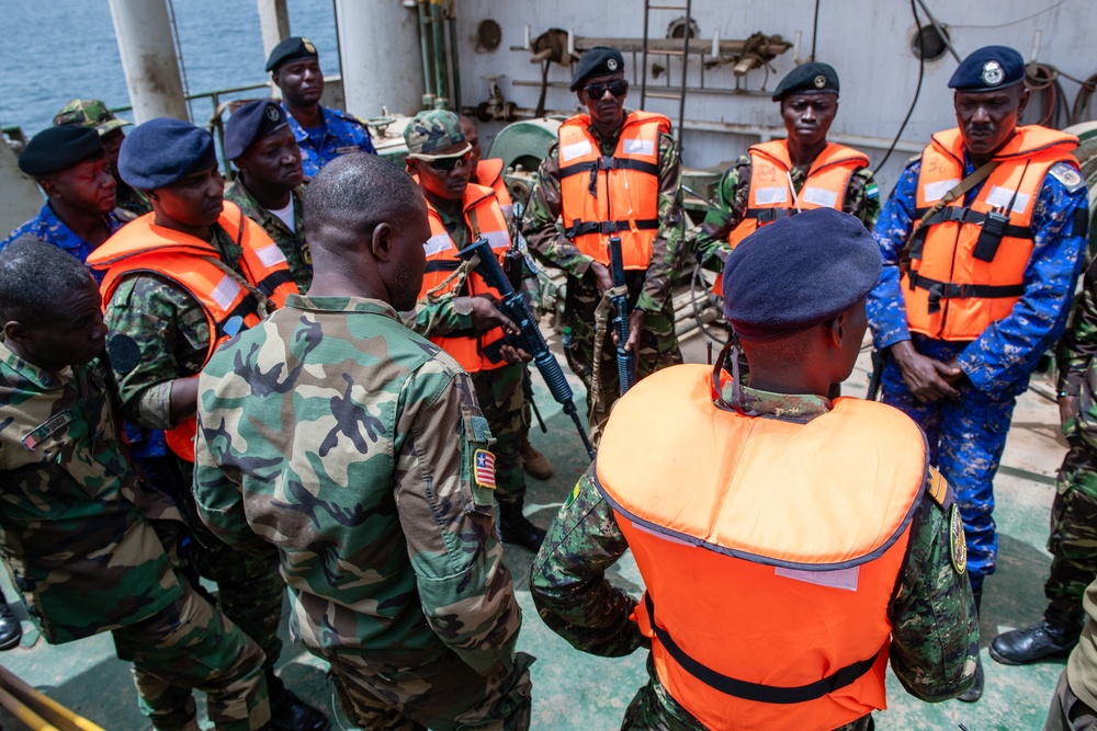 Seven African Nations Partner for Shipboard VBSS Training