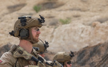 Coalition Members Conduct Weapons Training at Al Asad Air Base