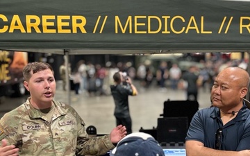Explosive Ordnance Disposal techs support US Army recruiting at Long Beach Grand Prix