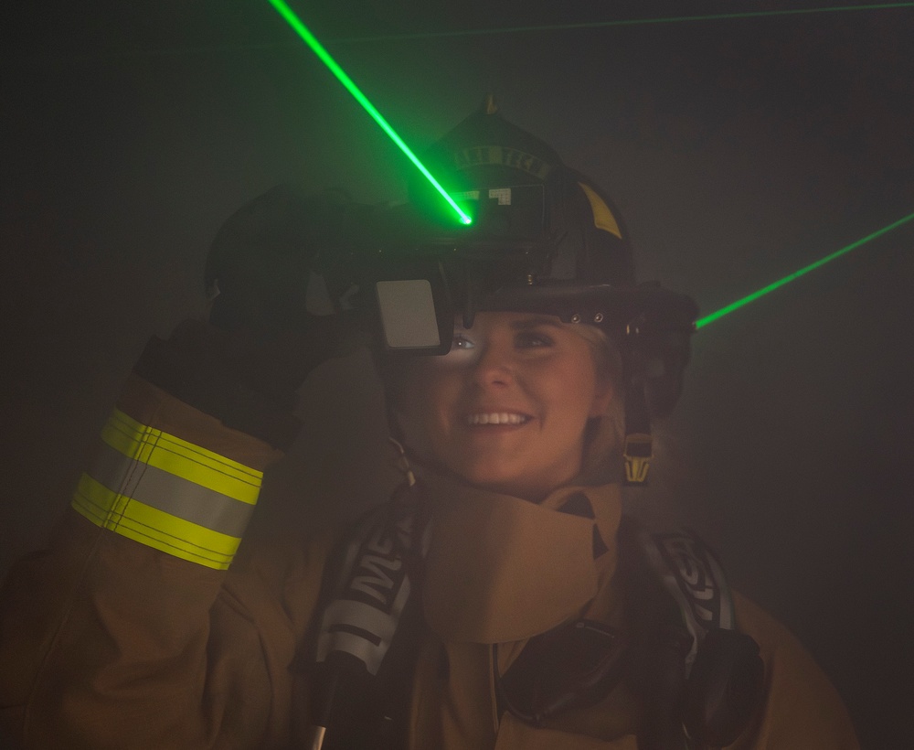 Firefighters see beyond smoke