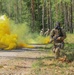 Competitors participate in CBRN Lane during V Corps Best Squad Competition