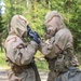 Competitors participate in CBRN Lane during V Corps Best Squad Competition