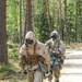 Competitors participate in CBRN Lane during V Corps Best Squad Competition