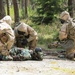 Competitors participate in CBRN Lane during V Corps Best Squad Competition
