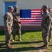 Garcia's reenlistment and promotion ceremony