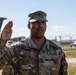 Garcia's reenlistment and promotion ceremony