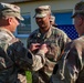 Garcia's reenlistment and promotion ceremony