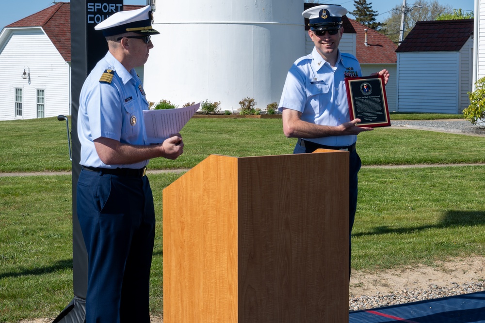 U.S. Coast Guard Station Chatham Receives Master Chief Jack Downey Award