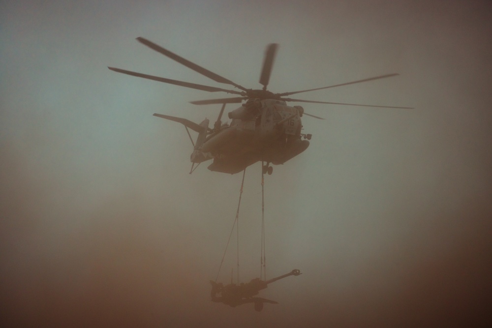 3-319th Airborne Field Artillery Regiment Sling Load and Live Fire