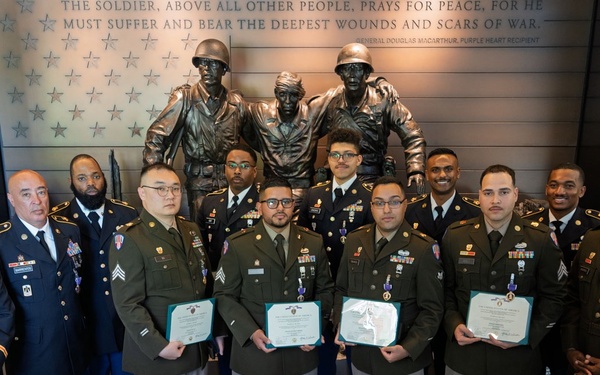 Ten NY Army National Guard Soldiers receive Purple Heart  during May 10 ceremony