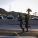 The Combat Center COMMSTRAT conducts PT in honor of LCpl Hug and Cpl Medina
