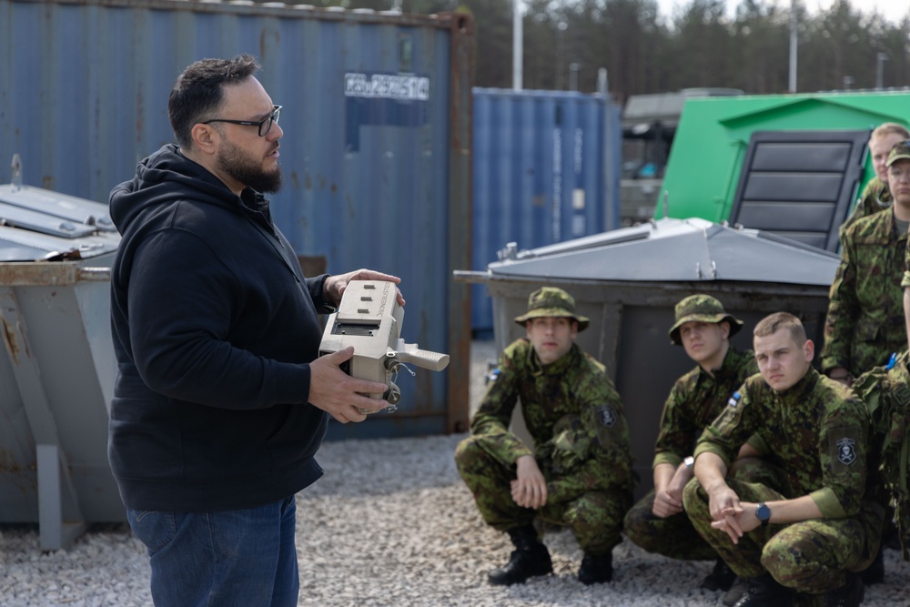 Dronebuster Training in Estonia (Hedgehog 25)