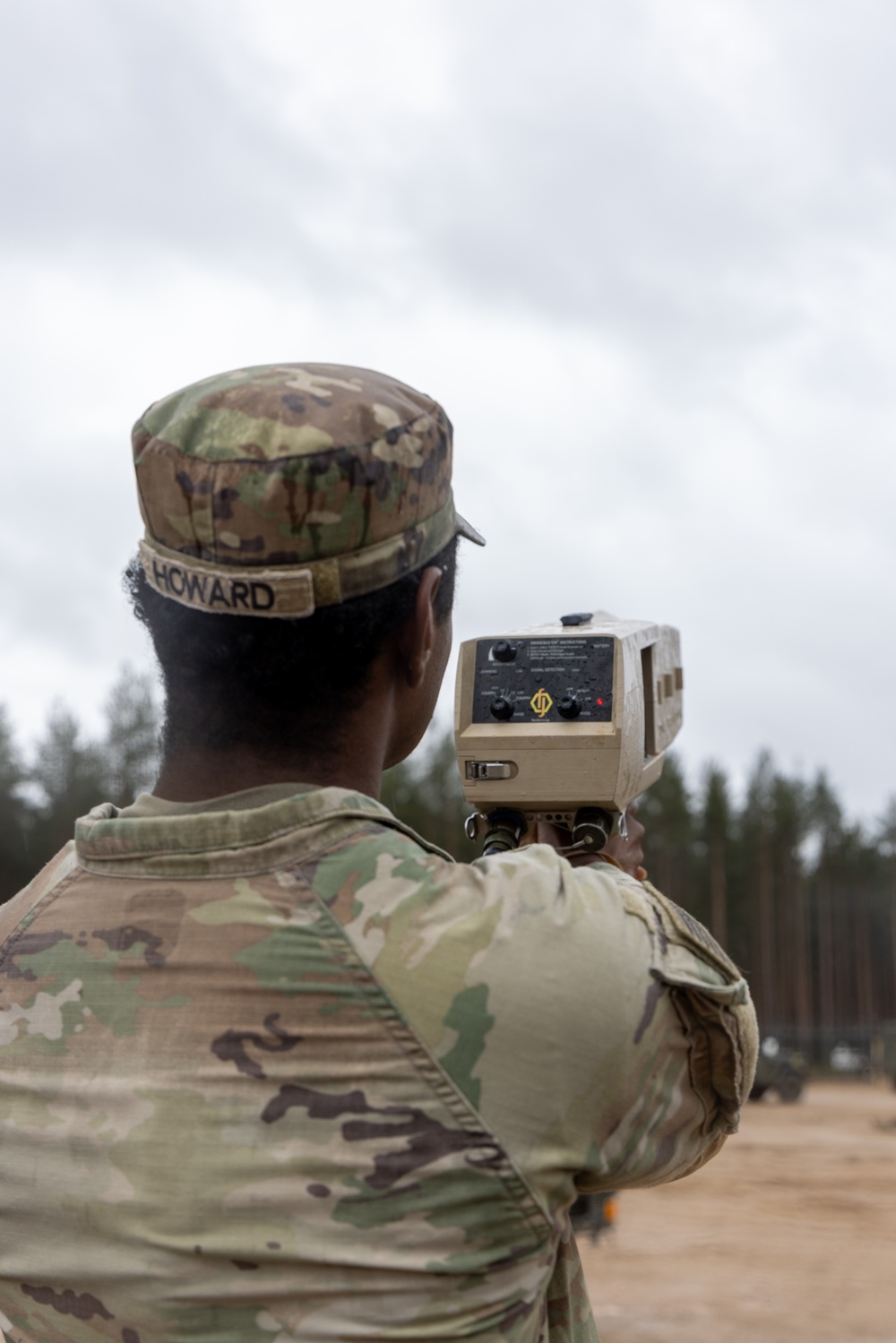 Dronebuster Training in Estonia (Hedgehog 25)