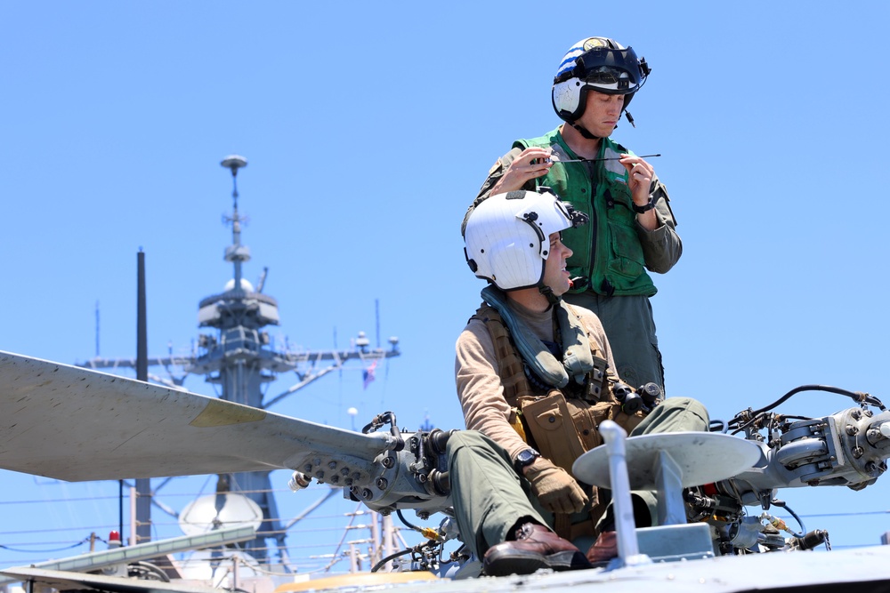 USS Gravely Conducts Southern Border Operations