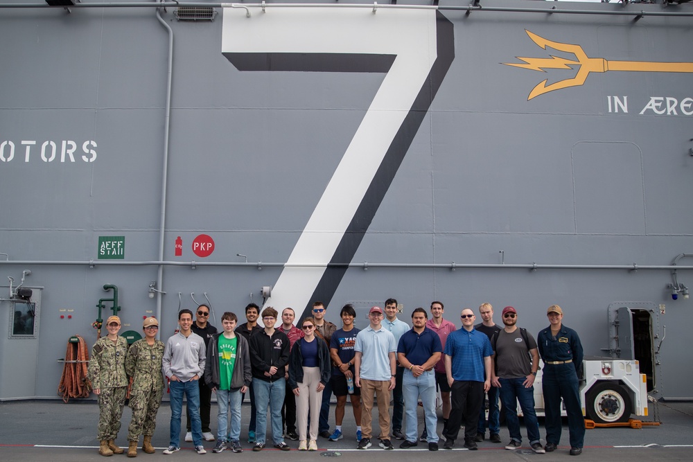 Tripoli Hosts Nuclear Propulsion Officer Candidate