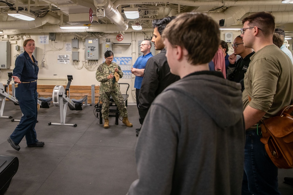 Tripoli Hosts Nuclear Propulsion Officer Candidate