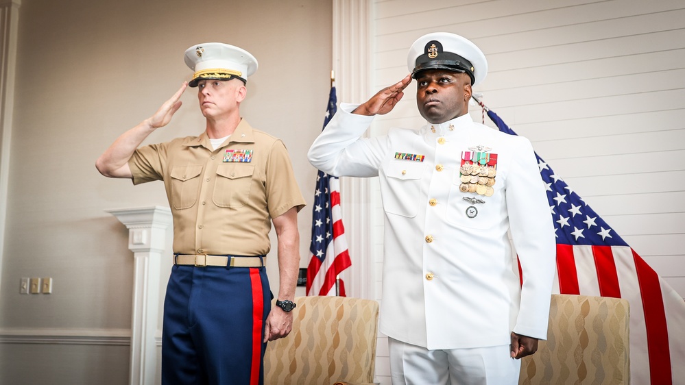 Mohn, Newson Honored at Oceanfront Retirement Ceremonies