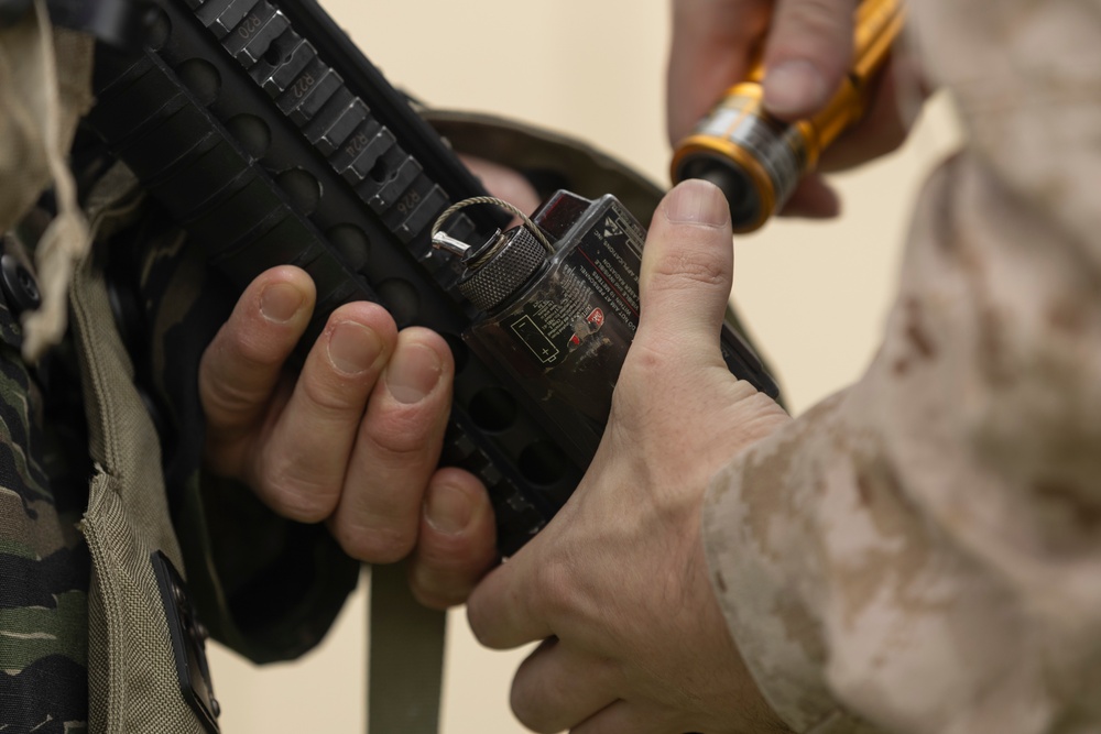 6th ANGLICO Marines prepare to be OPFOR