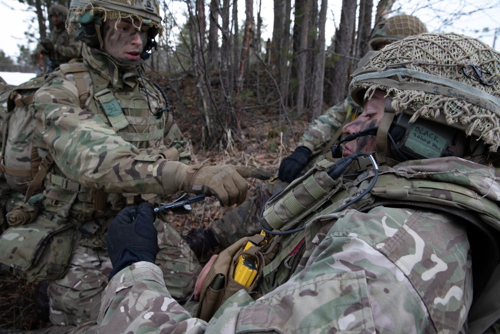 Britain's 2 Para encounters Swift Response