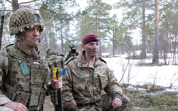 Britain's 2 Para encounters Swift Response