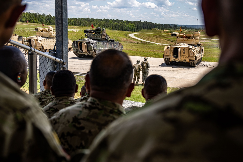 PISAJ-20 observe OSUT live-fire training