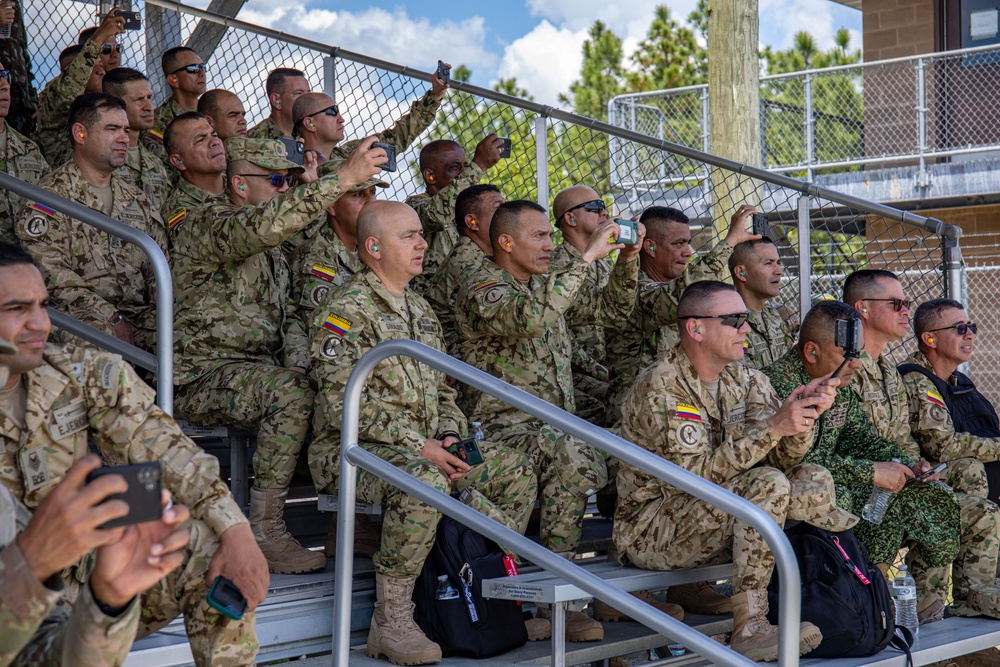 PISAJ-20 observe OSUT live-fire training